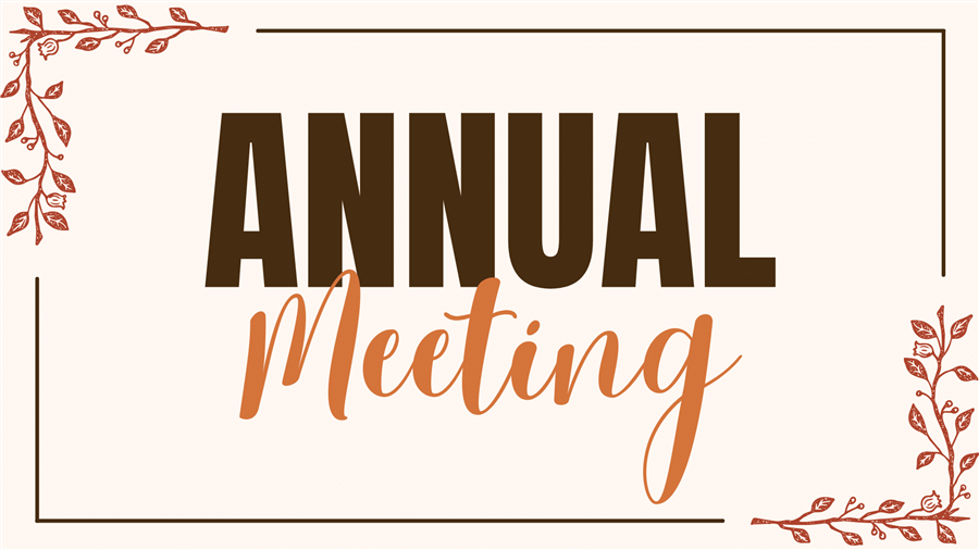 REMINDER / Annual Meeting